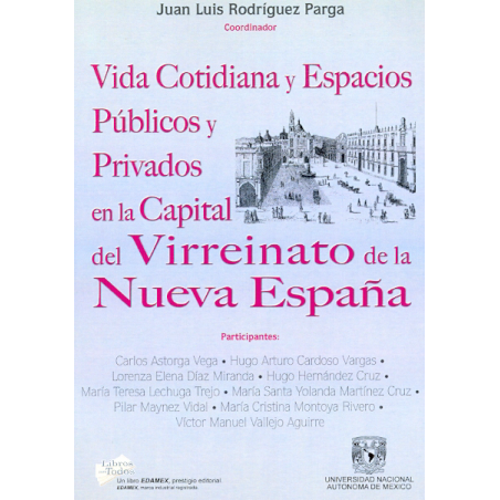 Vida cotidiana y espacios públicos y privados en la capital del virreinato de la Nueva España