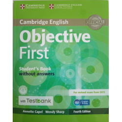 Objective First Student's Book without answers