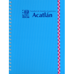 Cuaderno Acatlán tamaño carta (Pasta dura)